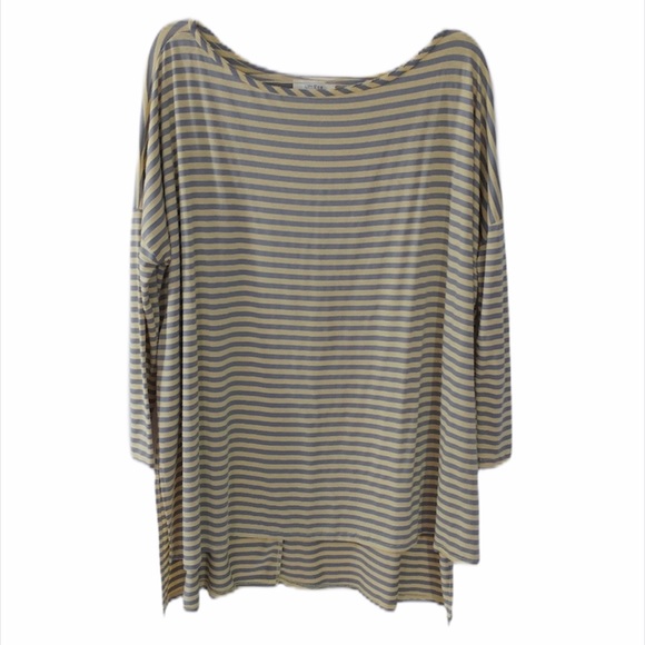 Umgee Tops - Umgee Super Oversized Striped Boho Top